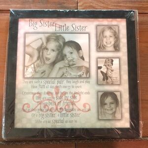 Photo Frame Big Sister Little Sister